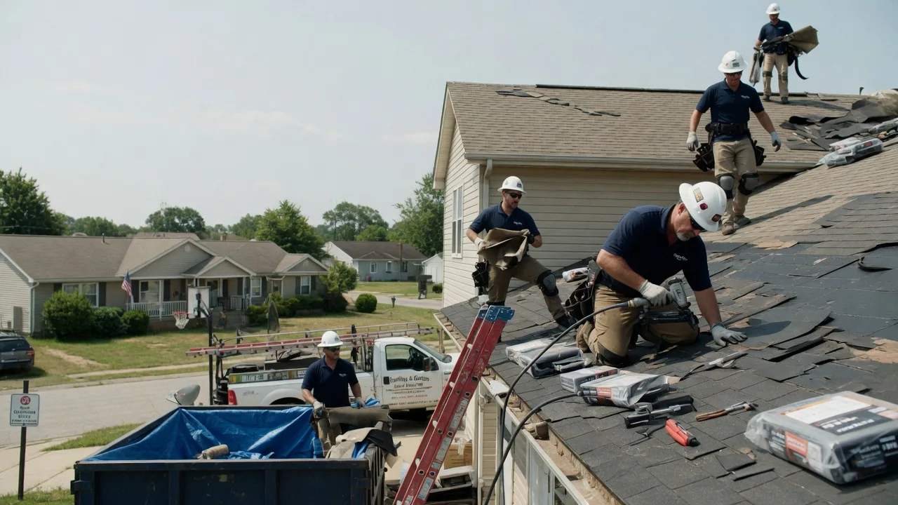 Roof Replacement in Pleasant Plains, IL near me